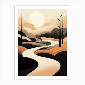 Minimalist Landscape 8 Art Print