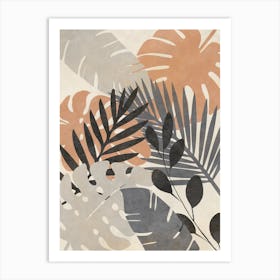 Tropical Leaves 4 Art Print