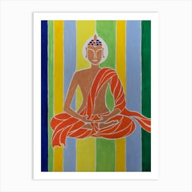 Meditating Buddha by DollyJ Poster