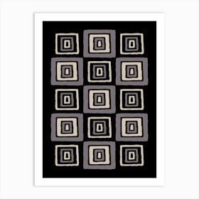 Geometric Abstraction/Boxed In Art Print