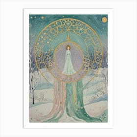 Snow Angel Art Print