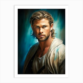 Chris Hemsworth (2) Art Print