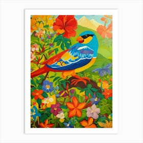 Bird In The Garden-Sunshine Delights Art Print