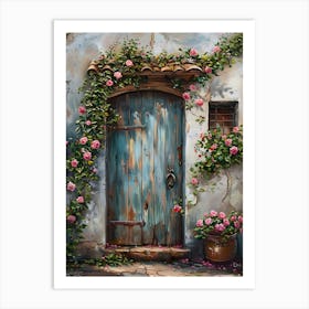 Garden Doors 1 Art Print