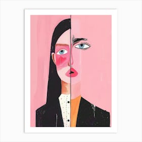 Portrait Of A Woman 375 Art Print