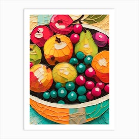 Bowl of Fruit 2 Art Print