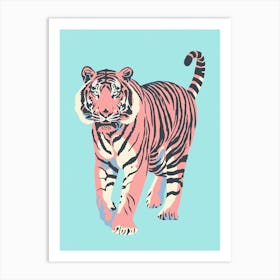 Stalking Tiger 1 Art Print