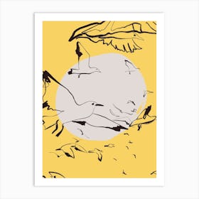 Seagulls Art Print