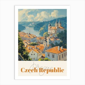 Prague, Czech Republic Poster Art Print