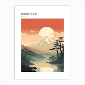 Mount Fuji Japan 1 Hiking Trail Landscape Poster Art Print