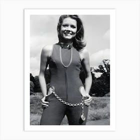 English Actress Diana Rigg Art Print