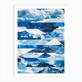 'Blue Mountains' 3 Art Print