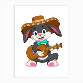 Prints, posters, nursery, children's rooms. Fun, musical, hunting, sports, and guitar animals add fun and decorate the place.27 Art Print
