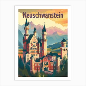 Neuschwanstein 1 Art Print