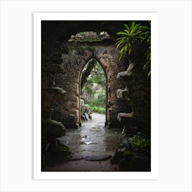 Archway To A Garden Art Print