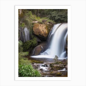 Millstream Falls, Australia Realistic Photograph (1) Art Print