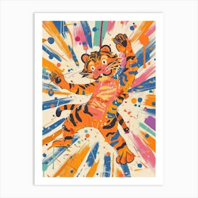 Tiger Dance 2 Art Print