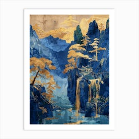 Chinese Landscape 11 Art Print