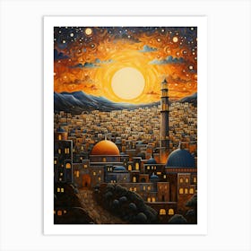 The Dome of the Rock Majesty Art Print