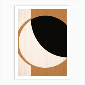 Neoteric Nebula: Bauhaus Cosmos Art Print