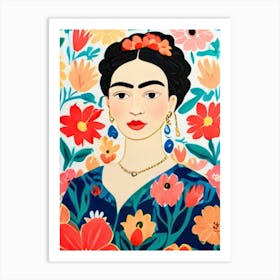 Frida Kahlo 3 Art Print