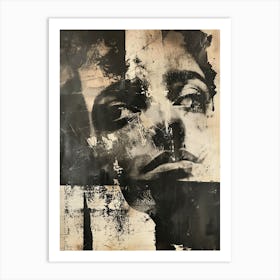 'The Face Of A Woman' Art Print