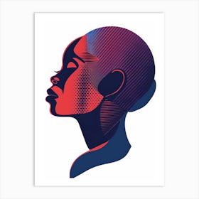 Portrait Of African Woman 31 Art Print