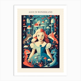 Alice In Wonderland Poster Art Print