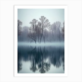 Blue Morning Art Print