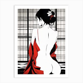 Asian Nude Art Print