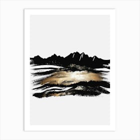 Mountains In The Sky 9 Art Print