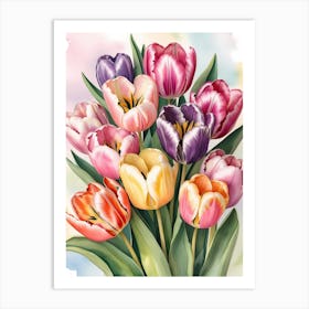 Tulips 10 Art Print