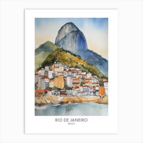 Rio De Janeiro Travel Poster 59 Art Print