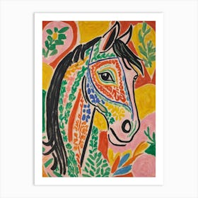 Horse Style Henri Matisse Art Print