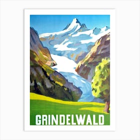 Grindelwald, Switzerland Art Print