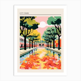 City Park New Orleans United States Art Print