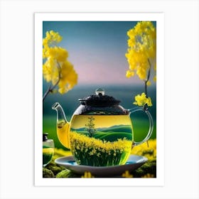 Yellow Teapot Affiche