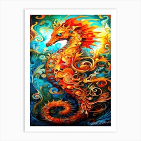 Seahorse Splendor -Horse Of The Sea Art Print