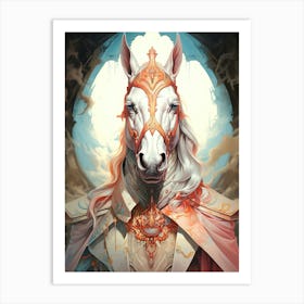 Equestrian Fantasy Horse Art Print