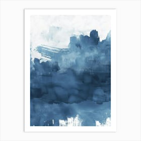 Abstract Watercolor Painting 60 Art Print