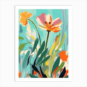 Flowers In Bloom Art Print