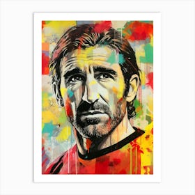 Eric Cantona (4) Art Print