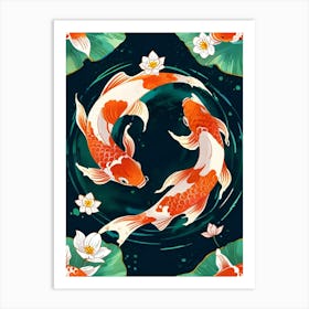 Koi Fish 2 Art Print