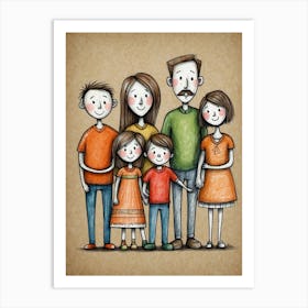 Family Portrait Art Print