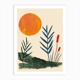 Nostalgiaвђ™S Echo Mid Century Style Art Print