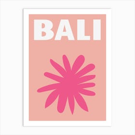 Bali Floral Art Art Print