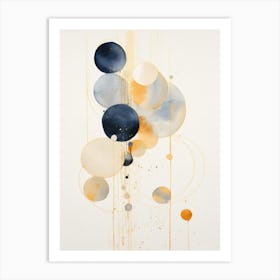 Abstract Circles 24 Art Print