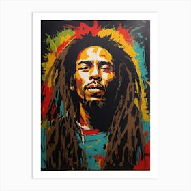 Bob Marley Art Print