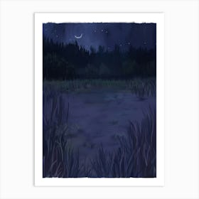 Night In The Woods 3 Art Print