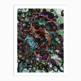 Alcohol Ink Abstraction 2 Art Print